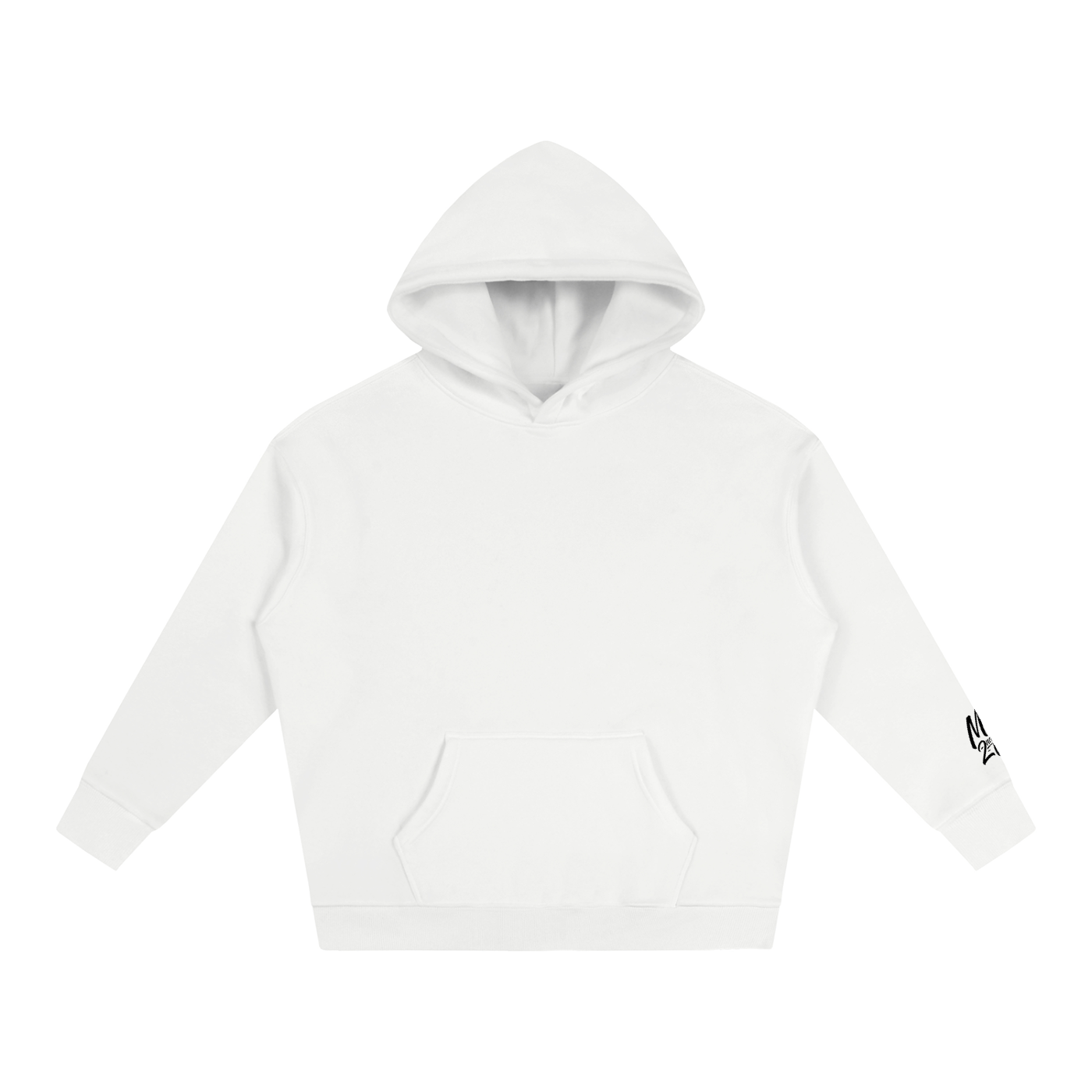 Shift Happens (Phantom White Edition) Oversize Fleeced Hoodie