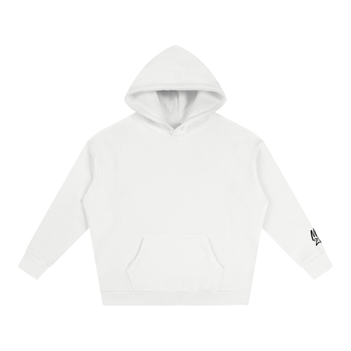 Shift Happens (Phantom White Edition) Oversize Fleeced Hoodie