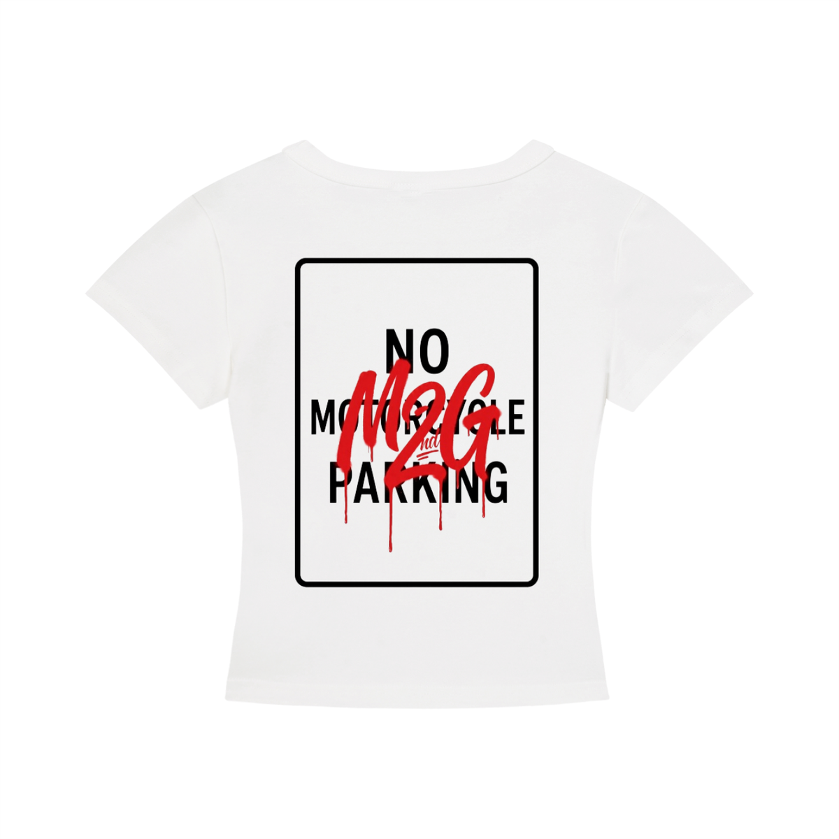 NO PARKING Women's Cropped T-Shirt