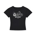 M2G V-Twin Women's Cropped T-Shirt