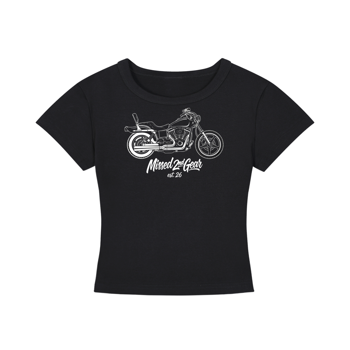 M2G V-Twin Women's Cropped T-Shirt
