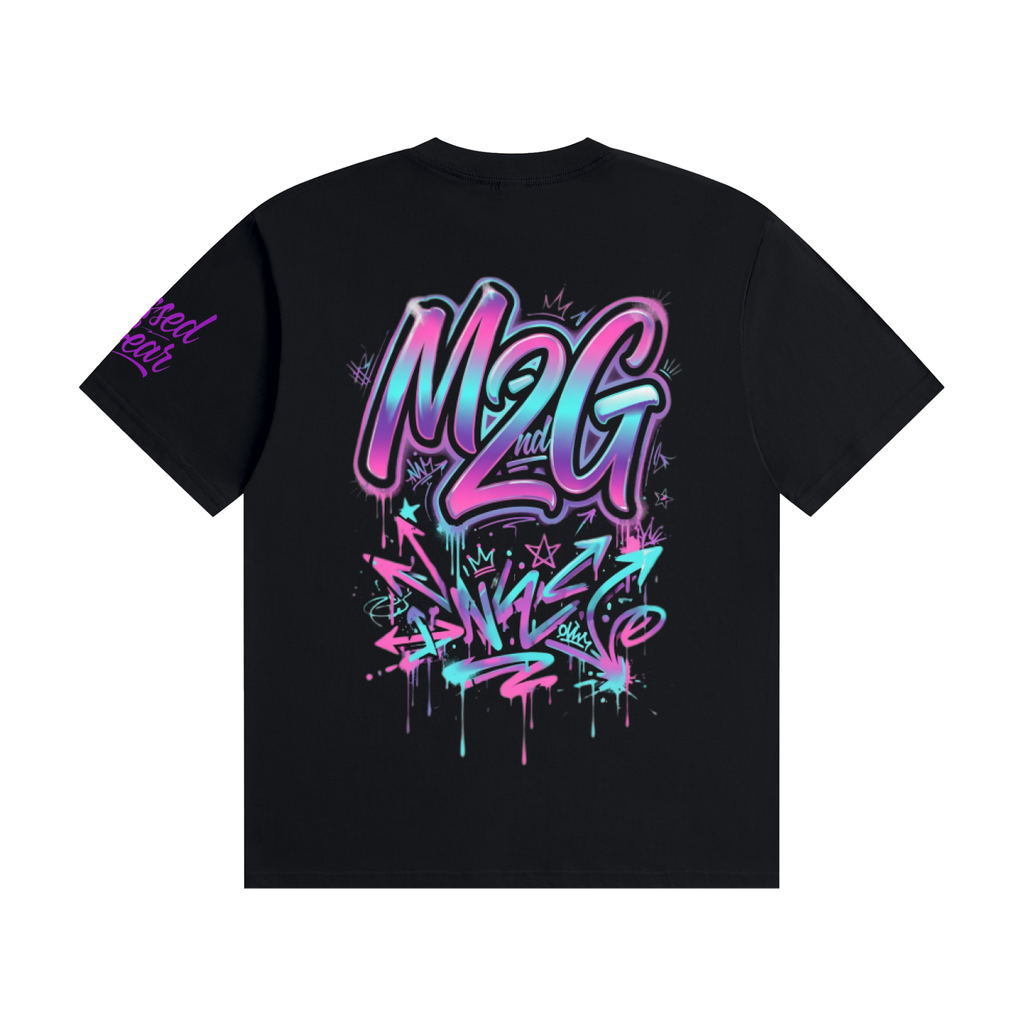 M2G Graffiti Cotton T-Shirt