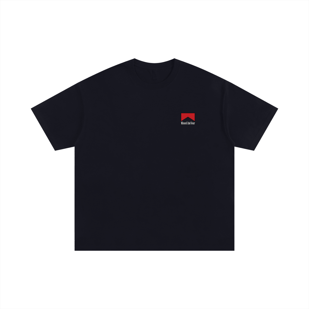 Vintage Grid Girl Oversized Cotton Tee